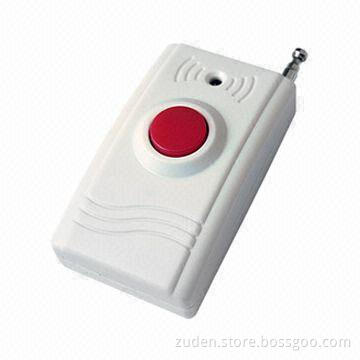 Wireless emergency button in unique design, suitable for emergency help